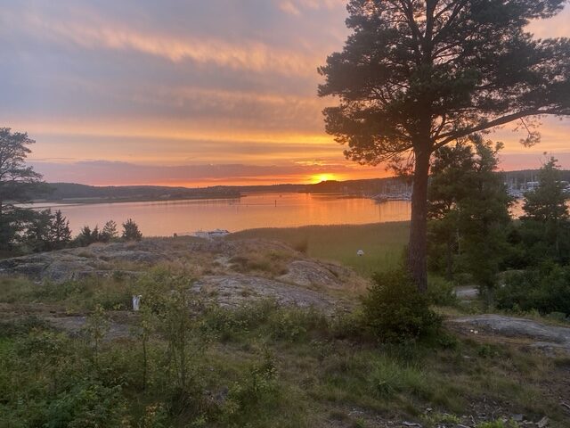 Solnedgång över Öbolandet, Trosa Solnedgång över Öbolandet, Trosa